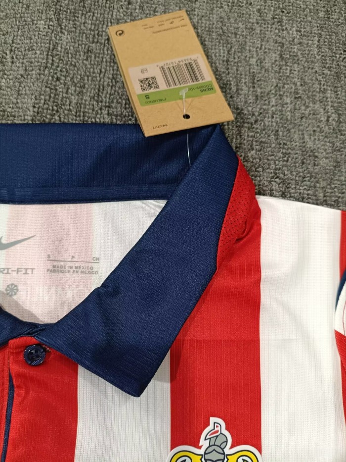 26-27 Chivas Guadalajara Home Fans Soccer Jersey