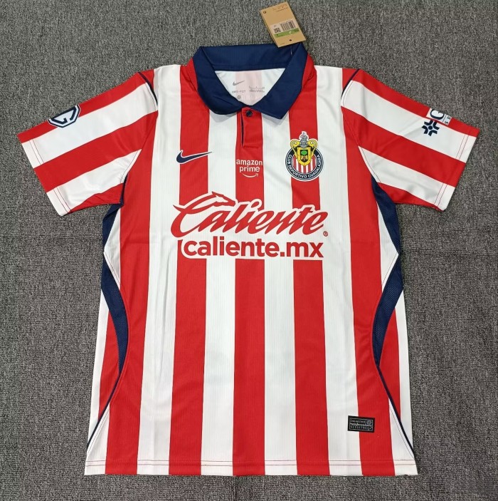 26-27 Chivas Guadalajara Home Fans Soccer Jersey
