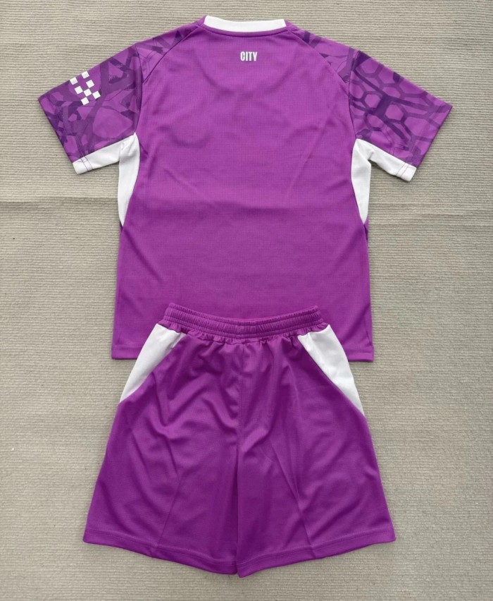 26-27 Man City Pink Goalkeeper Adult Suit