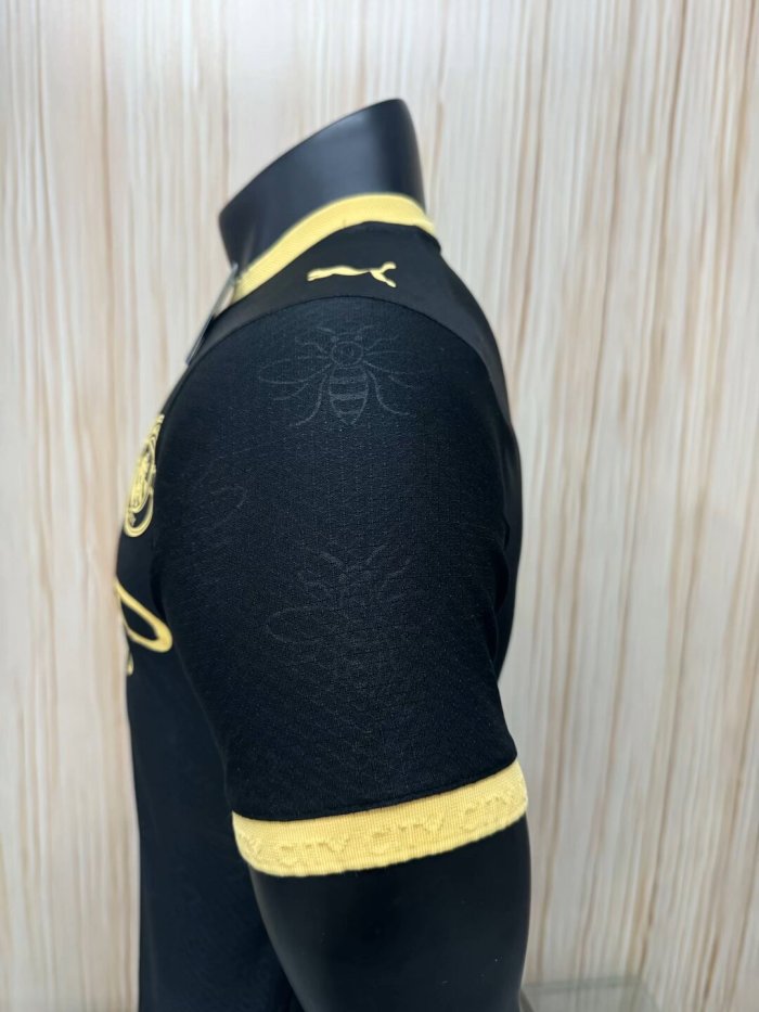 26-27 Man City Away Leaked Edition Player Version Soccer Jersey