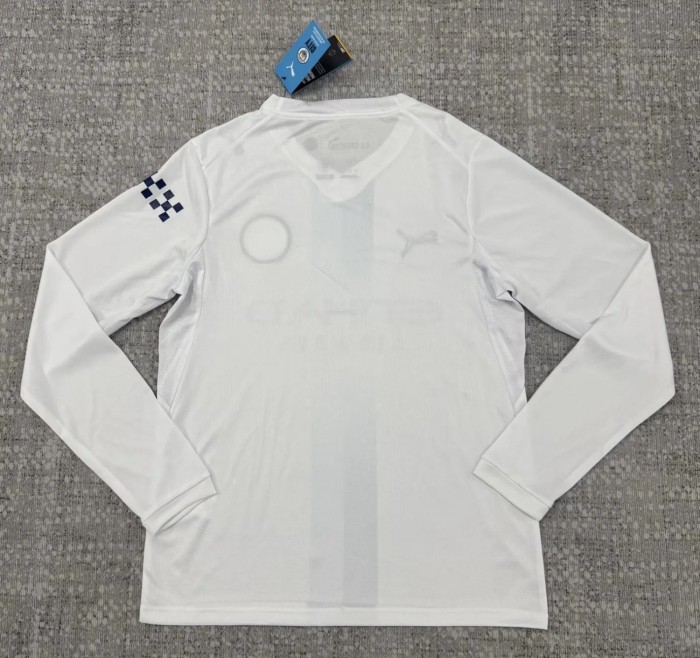 26-27 Man City Third Leaked Edition Long Sleeve Fans Soccer Jersey (长袖)