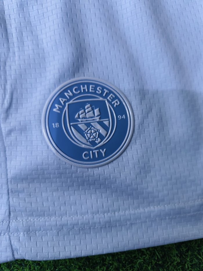 26-27 Man City Home Kids Player Version Soccer Jersey (球员童装)