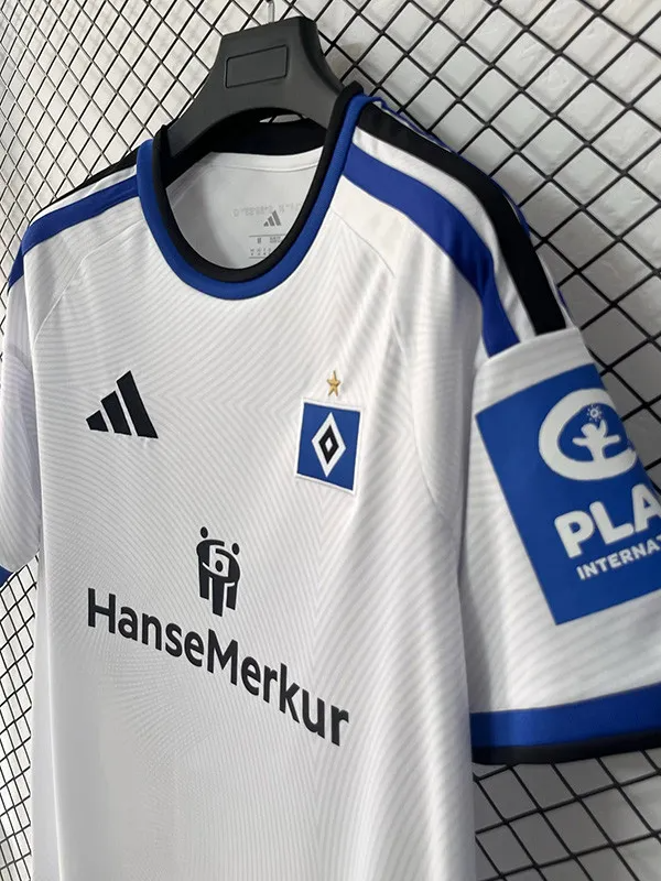 26-27 Hamburger Home Fans Soccer Jersey