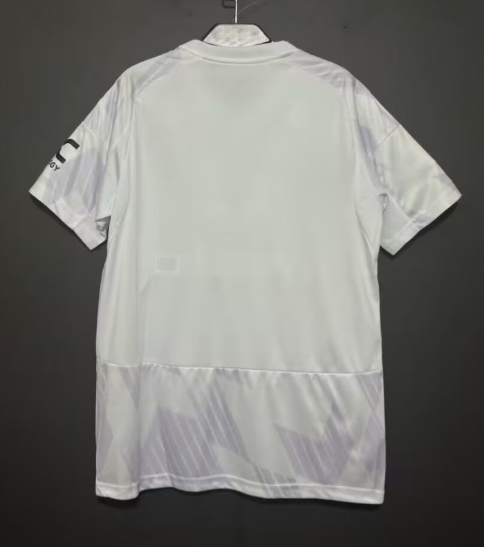 25-26 Man Utd Away Embroidered Version Fans Soccer Jersey