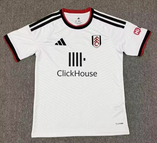26-27 Fulham Home Fans Soccer Jersey