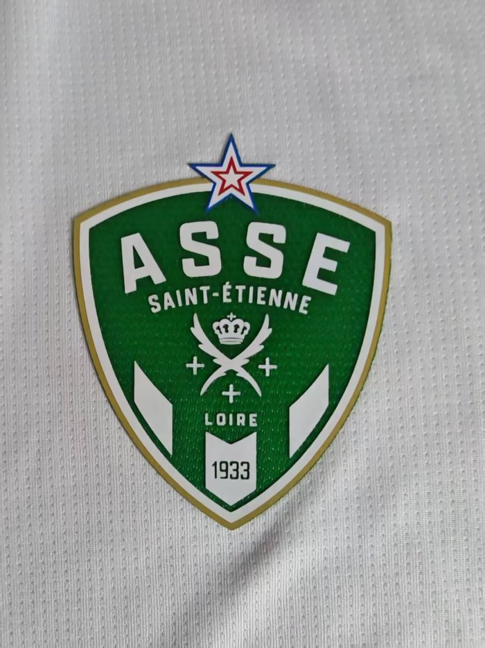 26-27 Saint Etienne White Special Edition Fans Soccer Jersey