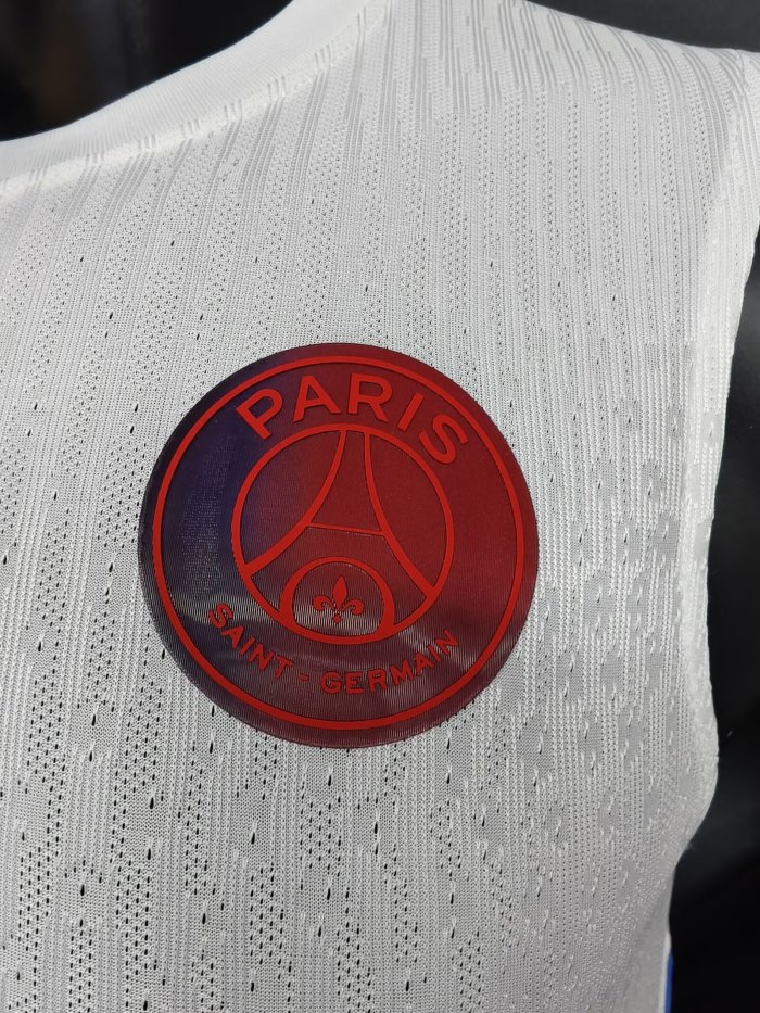 26-27 PSG White Player Version Vest