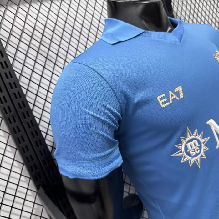 26-27 Napoli Home Player Version Soccer Jersey