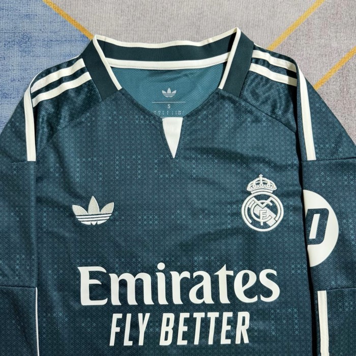 26-27 RMA Away Long Sleeve Fans Soccer Jersey (长袖)