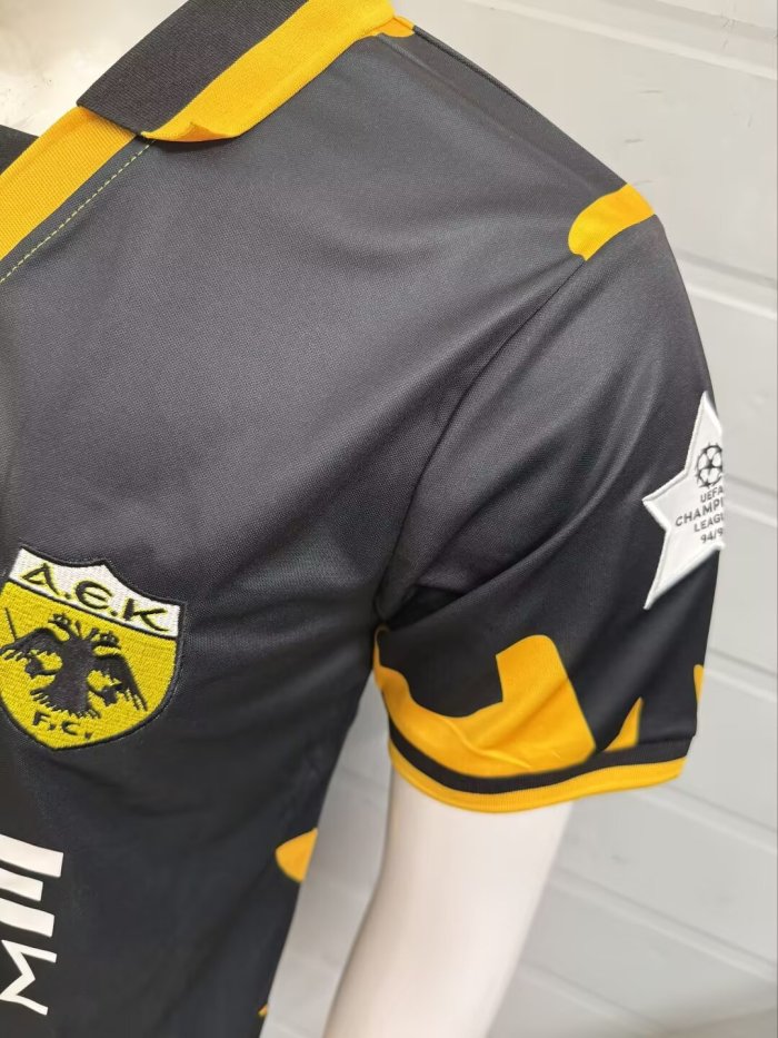 1994-1995 AEK Athens Home Retro Soccer Jersey