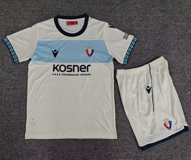 26-27 Osasuna Away Kids Soccer Jersey