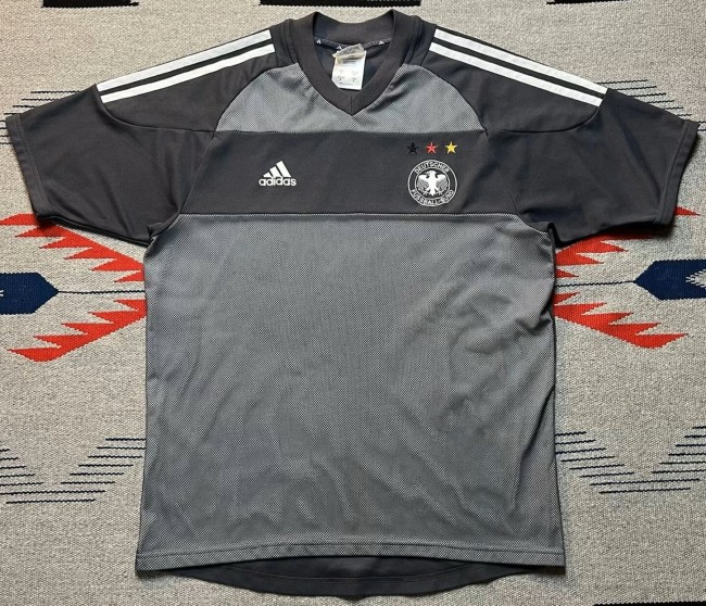 2002 Germany Away Retro Soccer Jersey