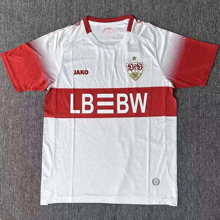26-27 VfB Stuttgart Home Fans Soccer Jersey
