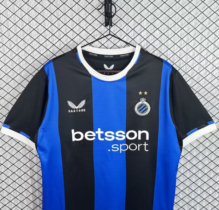 26-27 Club Brugge Home Fans Soccer Jersey