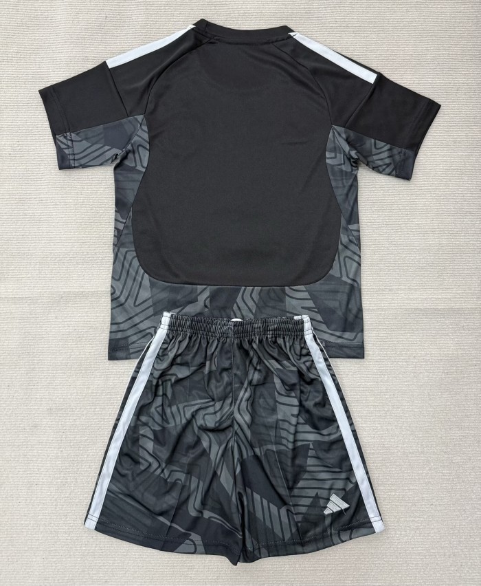 26-27 Celtic Black Goalkeeper Kids Soccer Jersey
