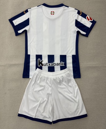 26-27 Real Sociedad Home Adult Suit