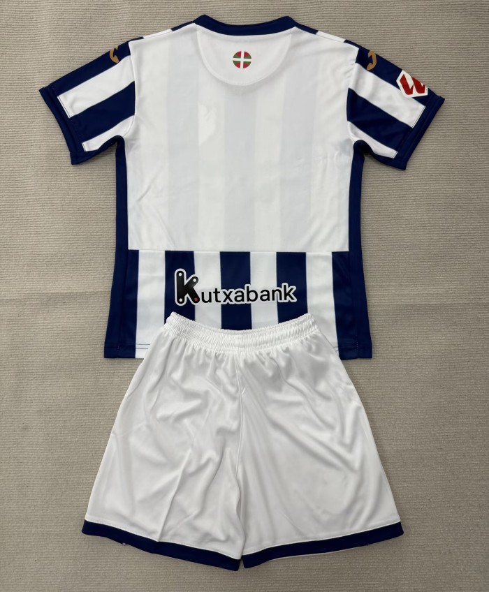 26-27 Real Sociedad Home Adult Suit