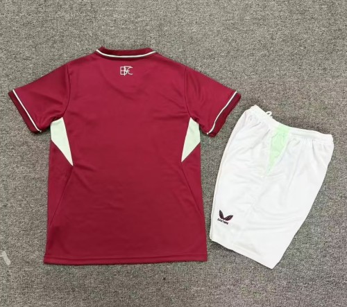 26-27 Burnley Home Kids Soccer Jersey