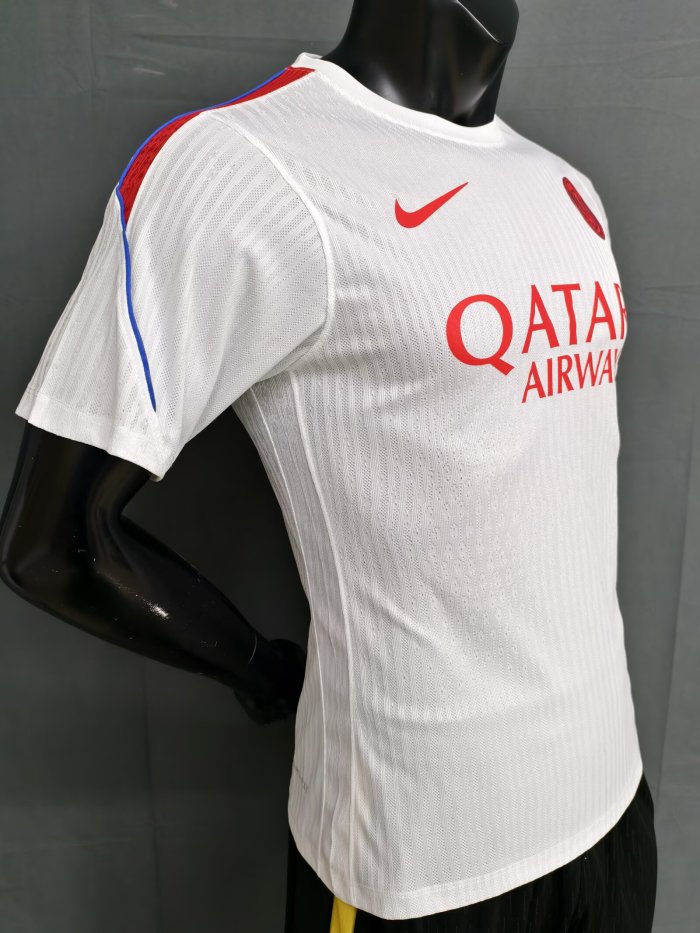 26-27 PSG White Player Version Training shirts