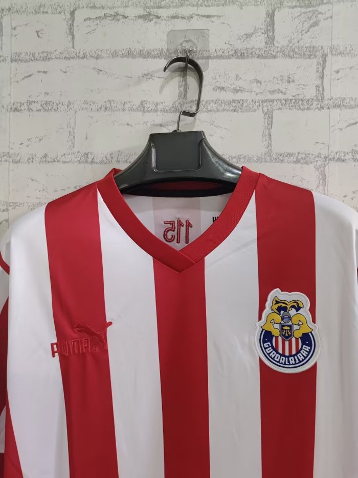 26-27 Chivas 115th Anniversary Commemorative Edition Fans Soccer Jersey