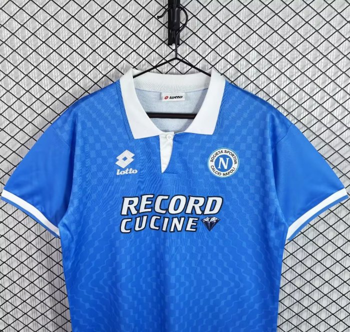 1995-1996 Napoli Home Retro Soccer Jersey