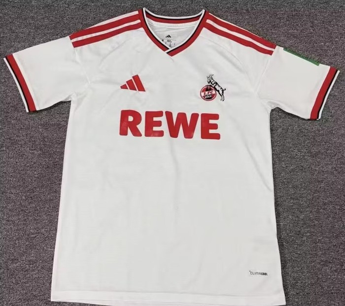 26-27 FC Köln Home Fans Soccer Jersey