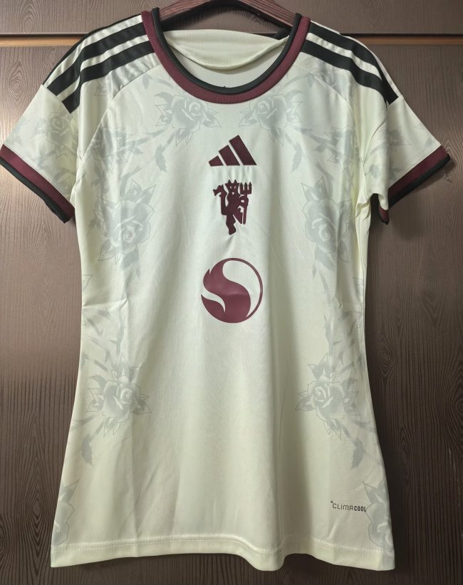 26-27 Man Utd Third Women Fans Soccer Jersey (女)