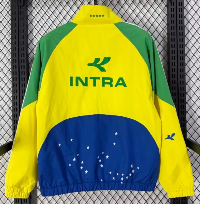 2026 Brazil New Pattern Windbreaker