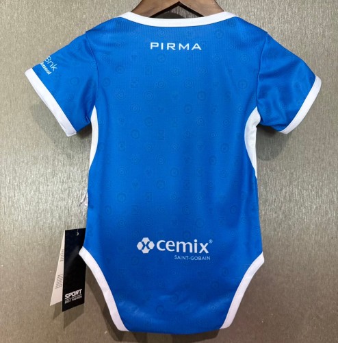 26-27 Cruz Azul Home Baby Infant Crawl Suit