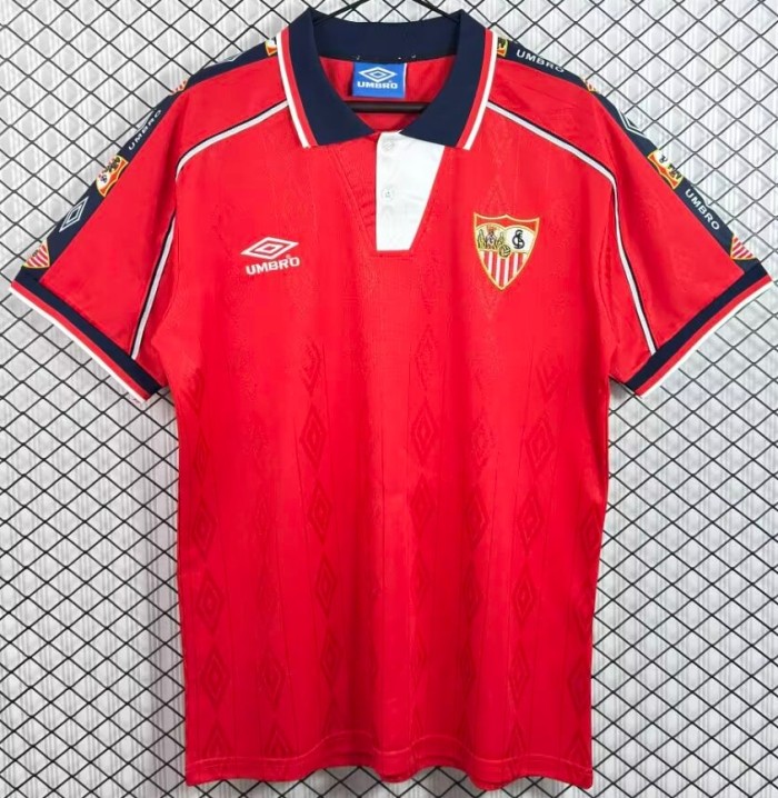 1998-2001 Sevilla Away Retro Soccer Jersey
