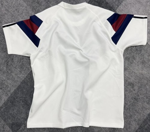 26-27 Bayern Red Blue Short sleeves Loose And Thickened Hoody