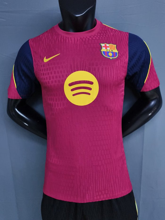 26-27 BAR Red Special Edition Player Version Training shirts