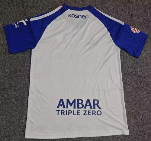 26-27 Zaragoza Home Fans Soccer Jersey