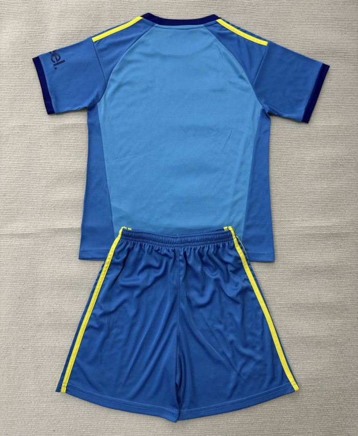 26-27 ARS Blue GoalKeeper Kids Soccer Jersey