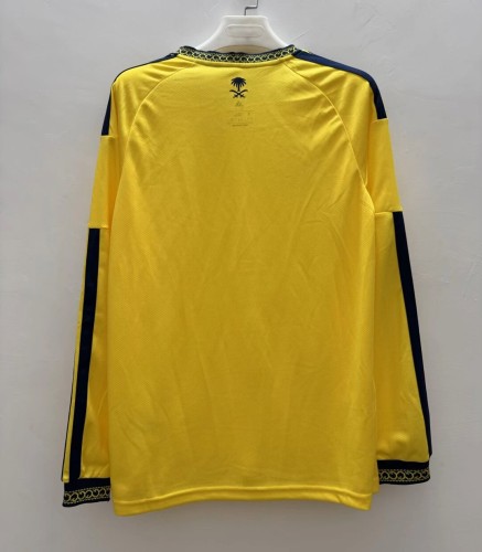 26-27 AL-Nassr Home Long Sleeve Fans Soccer Jersey (长袖)