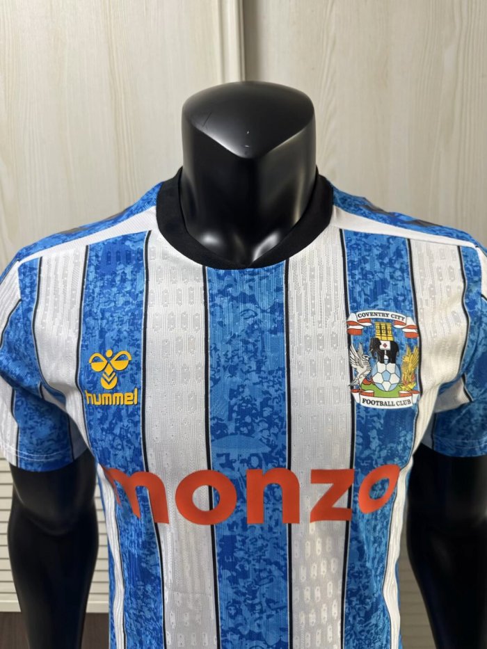 26-27 Coventry City Home Player Version Soccer Jersey