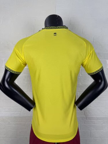 26-27 AL-Nassr Home Player Version Soccer Jersey*带广告