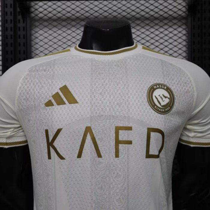 26-27 AL-Nassr Away Player Version Soccer Jersey*带广告