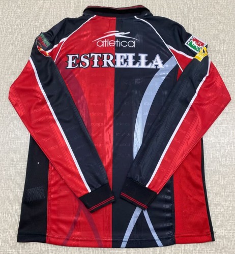 1997-1998 Atlas Home Retro Long Sleeve Soccer Jersey