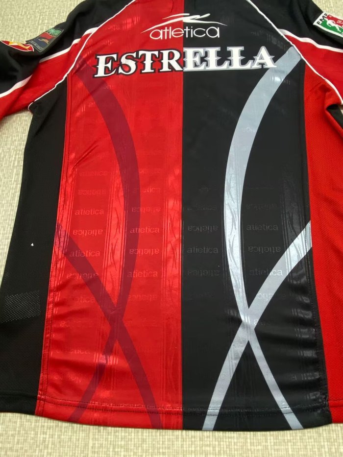 1997-1998 Atlas Home Retro Long Sleeve Soccer Jersey