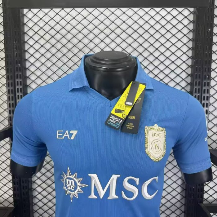 26-27 Napoli Home Player Version Soccer Jersey