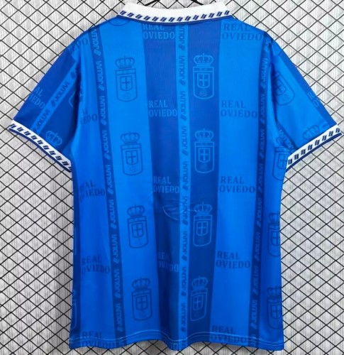 1997-1998 Real Oviedo Home Retro Soccer Jersey