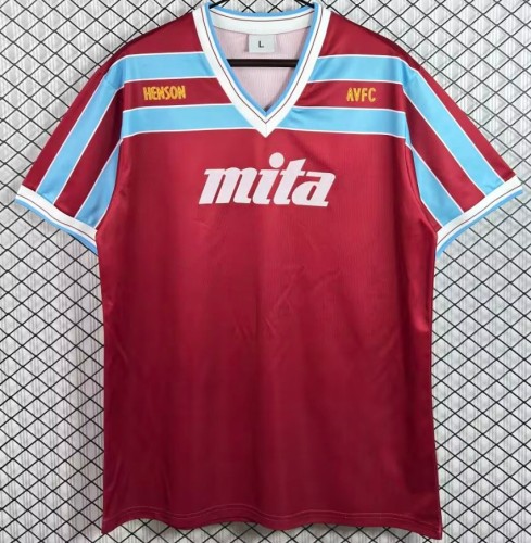1985-1987 Aston Villa Home Retro Soccer Jersey