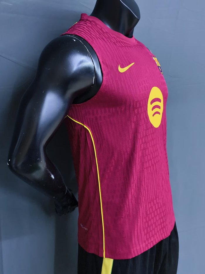 26-27 BAR Red Special Edition Player Version Vest*背心