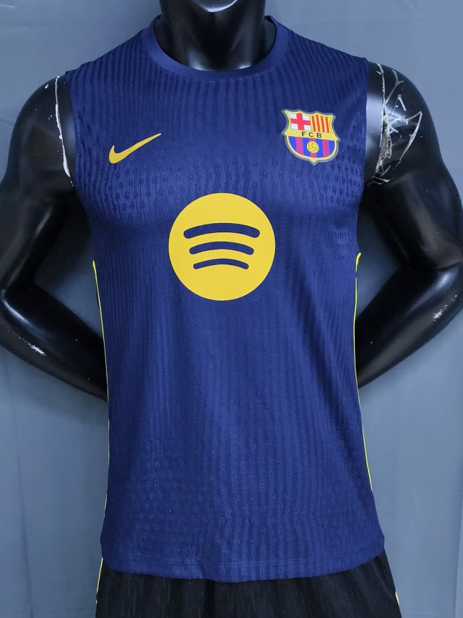 26-27 BAR Blue Special Edition Player Version Vest*背心