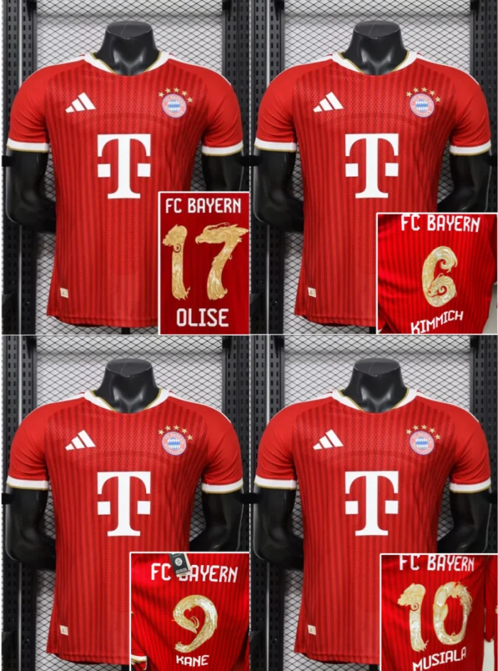 26-27 Bayern Home Player Version Soccer Jersey (HK Special Edition)