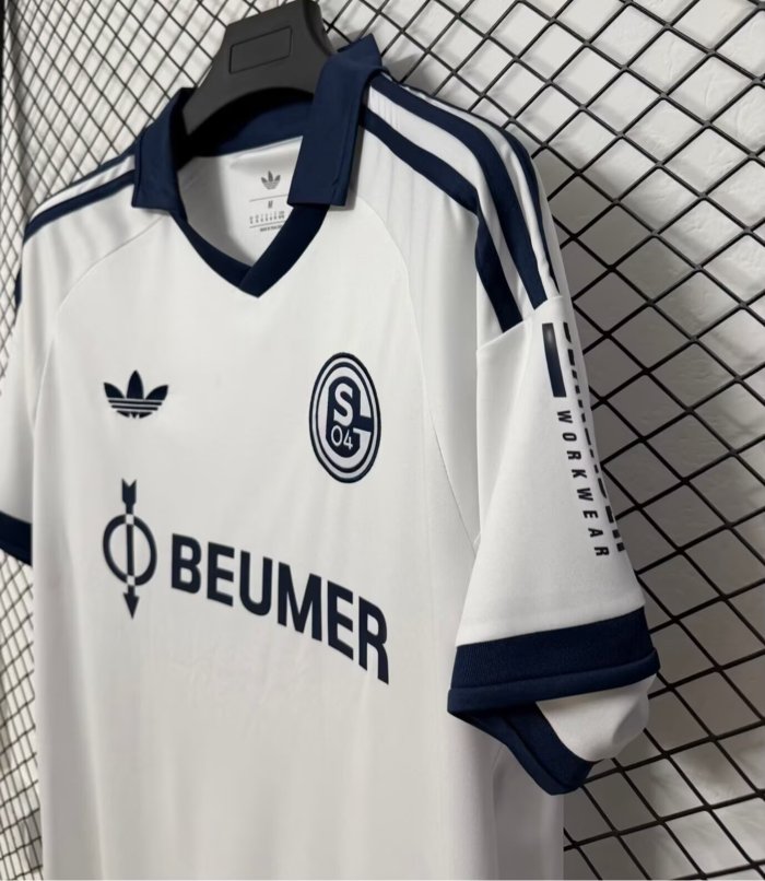 26-27 Schalke 04 Away Fans Soccer Jersey