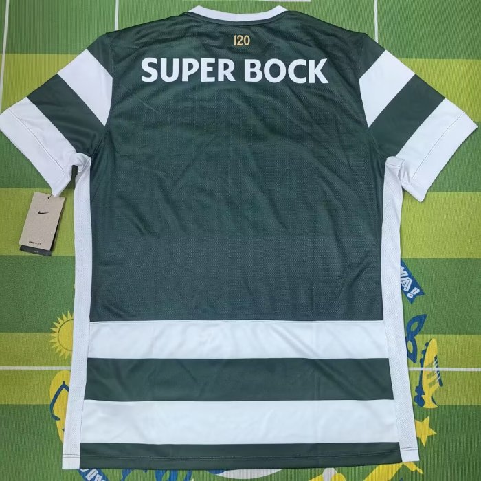 26-27 Sporting Lisbon Home Fans Soccer Jersey