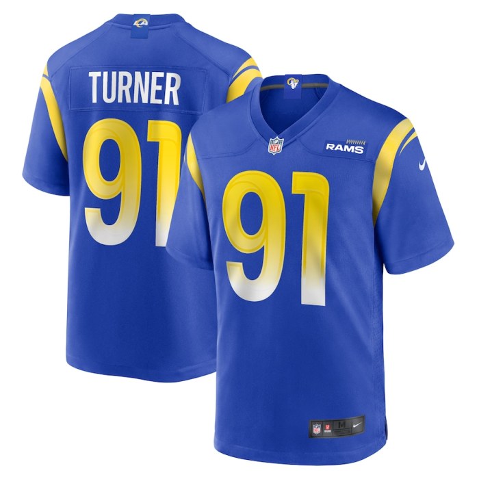 2026 NFL Los Angeles Rams New Pattern Jersey