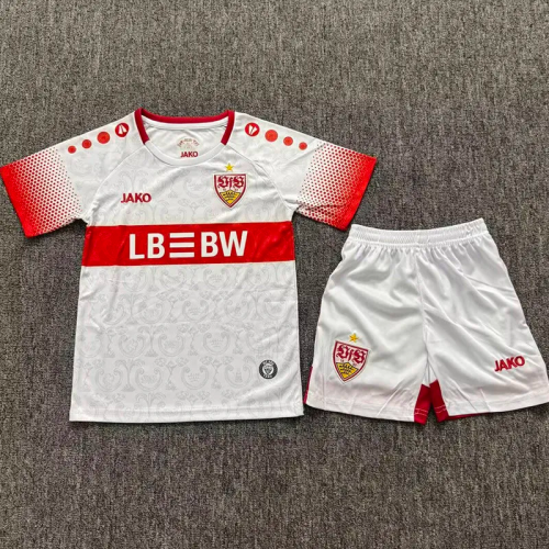 26-27 VfB Stuttgart Home Kids Soccer Jersey